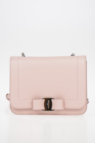 Leather VARA RAINBOW Shoulder Bag with Outer Pocket
