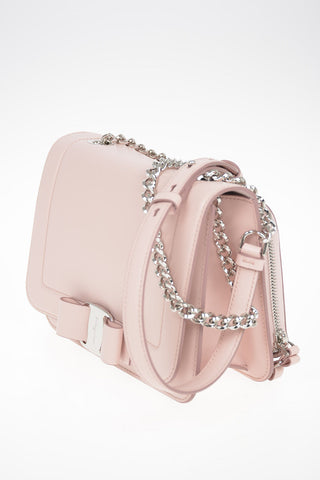 Leather VARA RAINBOW Shoulder Bag with Outer Pocket