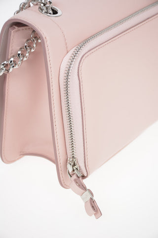 Leather VARA RAINBOW Shoulder Bag with Outer Pocket