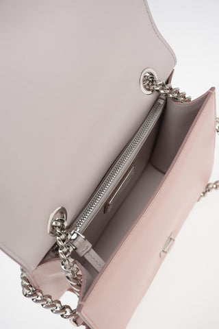 Leather VARA RAINBOW Shoulder Bag with Outer Pocket