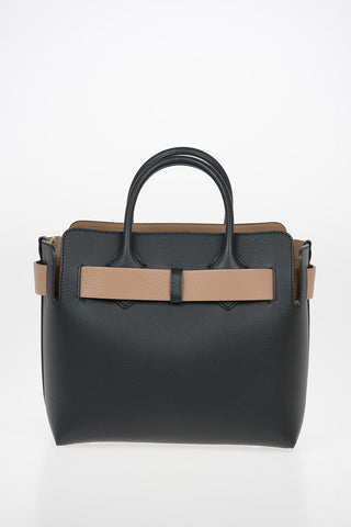 Leather Tote Bag With Removable Shoulder Strap
