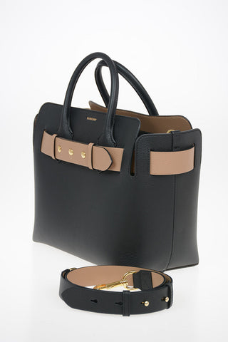 Leather Tote Bag With Removable Shoulder Strap
