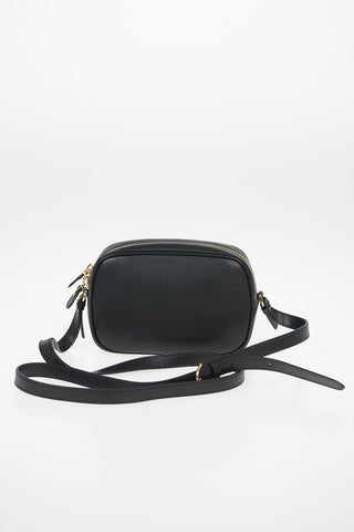 Leather Mini CITY CC Camera Bag with Adjustable Shoulder Strap