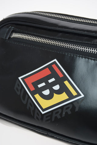 Coated Canvas TD Belt Bag with Outer Pocket