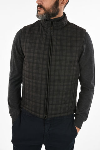 ID plaid ROWER Vest