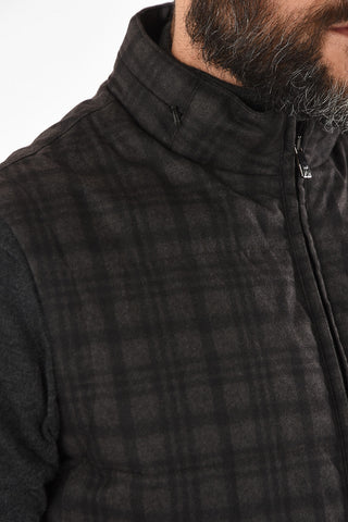 ID plaid ROWER Vest