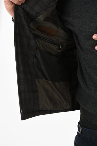 ID plaid ROWER Vest