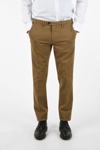 Stretch Cotton M ALGA 426 Pants with Belt Loops