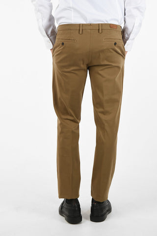 Stretch Cotton M ALGA 426 Pants with Belt Loops
