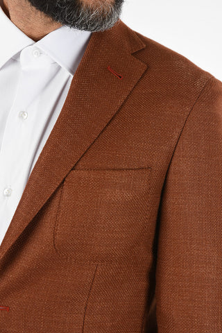 ID Silk and Virgin Wool Single Breasted IDENTITY Blazer