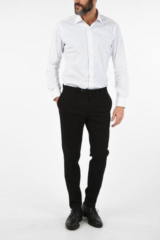 ID stretch cotton chinos