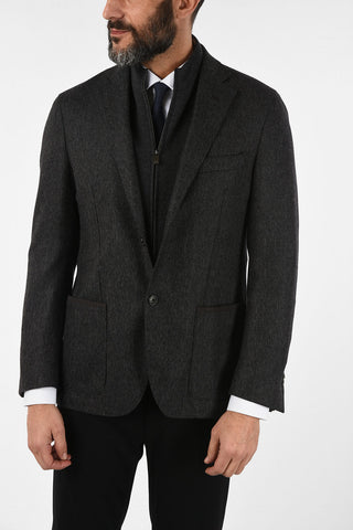 ID virgin wool IDENTITY drop 7R blazer