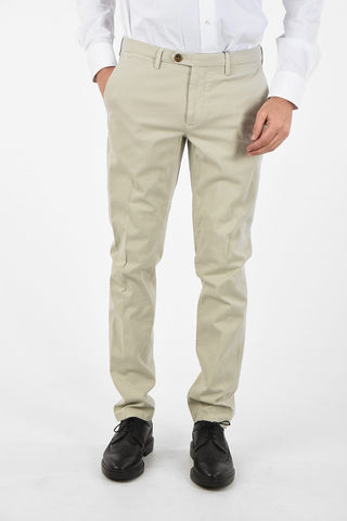 Stretch Cotton M ALGA 426 Pants with Belt Loops