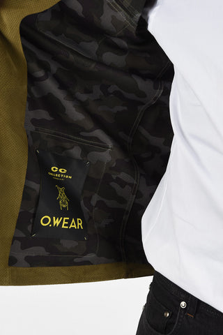 CC COLLECTION O.WEAR Leather PERFORATED Jacket