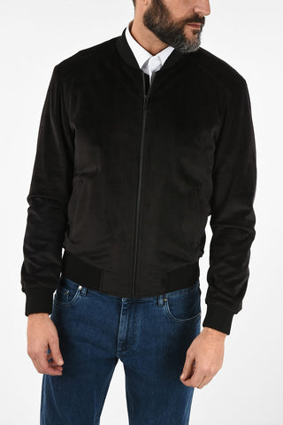 CC COLLECTION Chenille Inner Pocket Bomber 