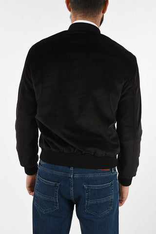 CC COLLECTION Chenille Inner Pocket Bomber 