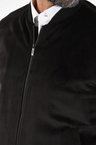 CC COLLECTION Chenille Inner Pocket Bomber 