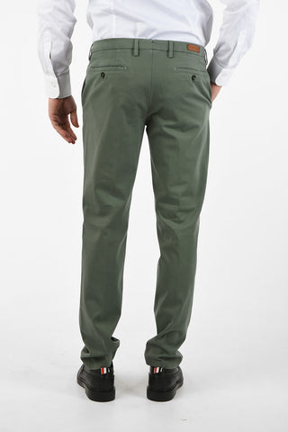 ID stretch cotton chinos
