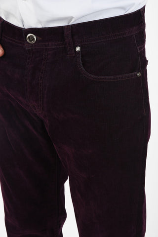 ID pantalone 5 Tasche in Ciniglia