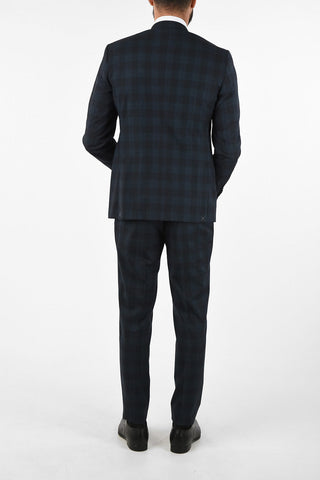 CC COLLECTION RIGHT prince of Wales virgin wool drop 6R suit