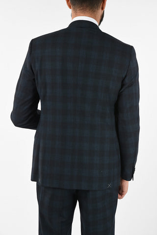 CC COLLECTION RIGHT prince of Wales virgin wool drop 6R suit
