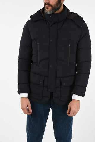 CC COLLECTION O.WEAR Hooded KITON Padded Jacket