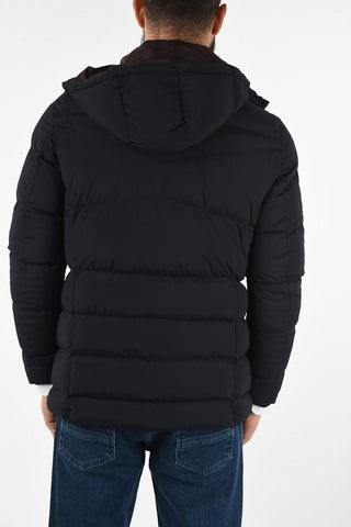 CC COLLECTION O.WEAR Hooded KITON Padded Jacket