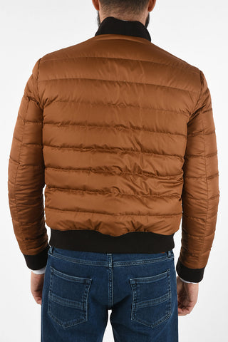 ID piumino in pelle reversibile