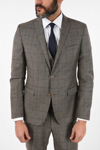 CC COLLECTION RESET virgin wool drop 8R 3 piece waistcoat suit