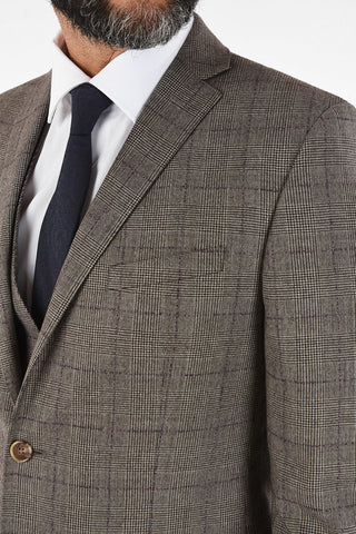 CC COLLECTION RESET virgin wool drop 8R 3 piece waistcoat suit