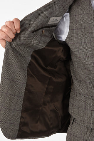 CC COLLECTION RESET virgin wool drop 8R 3 piece waistcoat suit