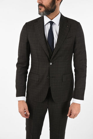 CC COLLECTION RETAILORED virgin wool drop 7R 3 piece waistcoat suit