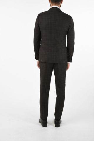 CC COLLECTION RETAILORED virgin wool drop 7R 3 piece waistcoat suit
