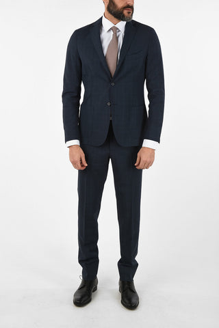 CC COLLECTION District Check Drop 7R REWARD 2-Button Suit