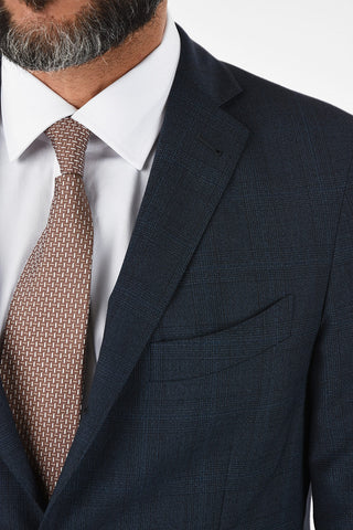CC COLLECTION District Check Drop 7R REWARD 2-Button Suit