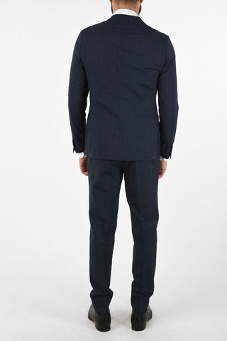 CC COLLECTION District Check Drop 7R REWARD 2-Button Suit