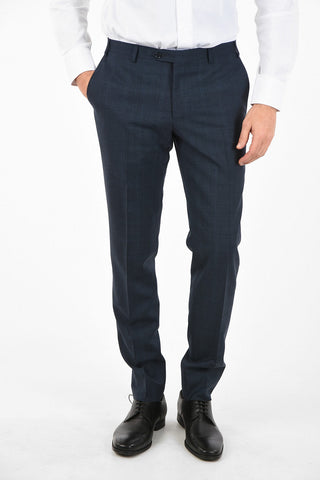 CC COLLECTION District Check Drop 7R REWARD 2-Button Suit