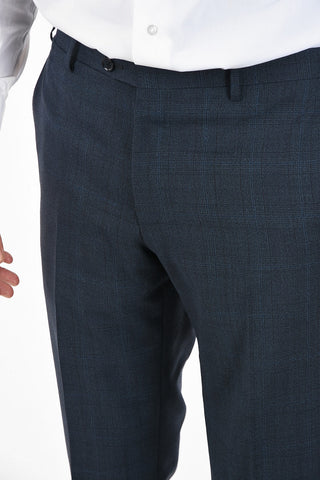 CC COLLECTION District Check Drop 7R REWARD 2-Button Suit