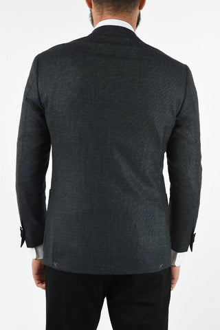 cashmere and virgin wool LEADER SOFT 2-button blazer