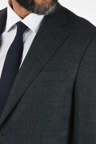 cashmere and virgin wool LEADER SOFT 2-button blazer