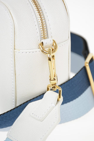 Leather Camera Bag with Removable Shoulder Strap