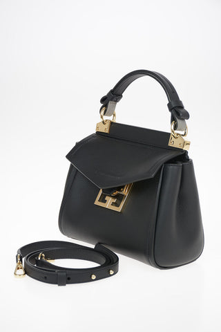 Leather MISTIC MINI Top Handle Bag with Removable Shoulder Strap