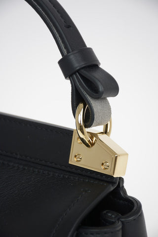 Leather MISTIC MINI Top Handle Bag with Removable Shoulder Strap