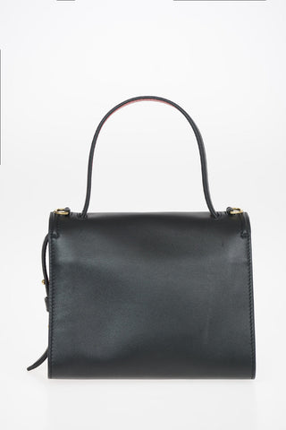 Leather Top Handle Bag THE STORY with Removable Shoulder Strap