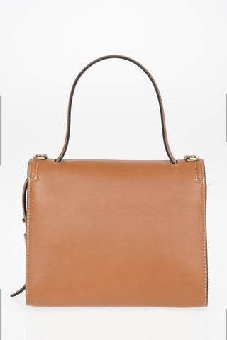 Leather Top Handle Bag THE STORY with Removable Shoulder Strap