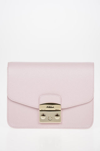 Leather METROPOLIS Bag with Adjustable Shoulder Chain