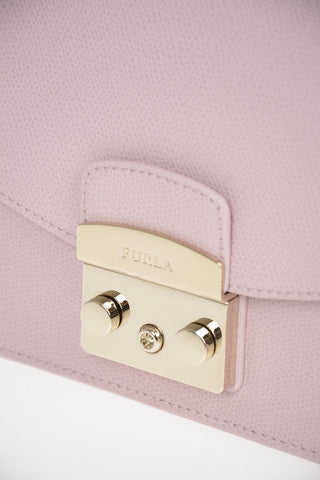 Leather METROPOLIS Bag with Adjustable Shoulder Chain