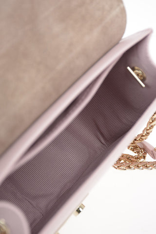 Leather METROPOLIS Bag with Adjustable Shoulder Chain