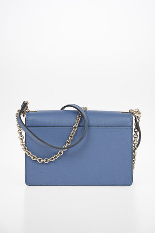 Leather MIMI’ Bag with Shoulder Chain