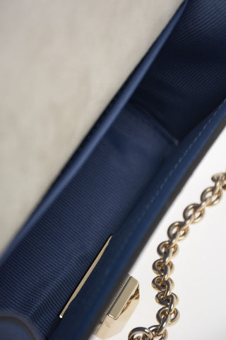 Leather MIMI’ Bag with Shoulder Chain